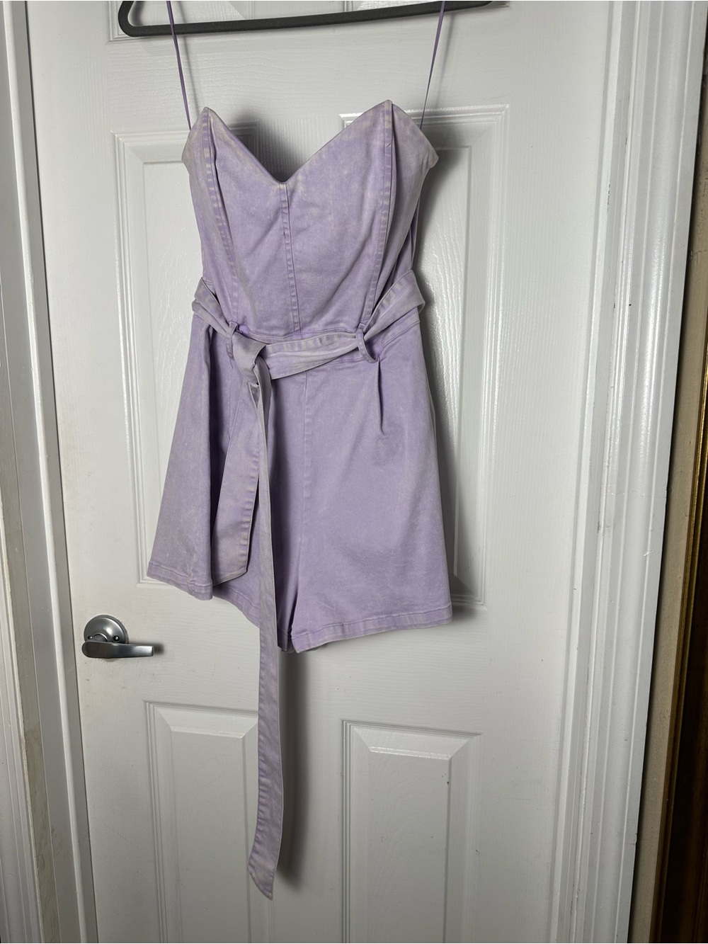 Shop the Affect Flying Tomato Lavender Romper Size Medium